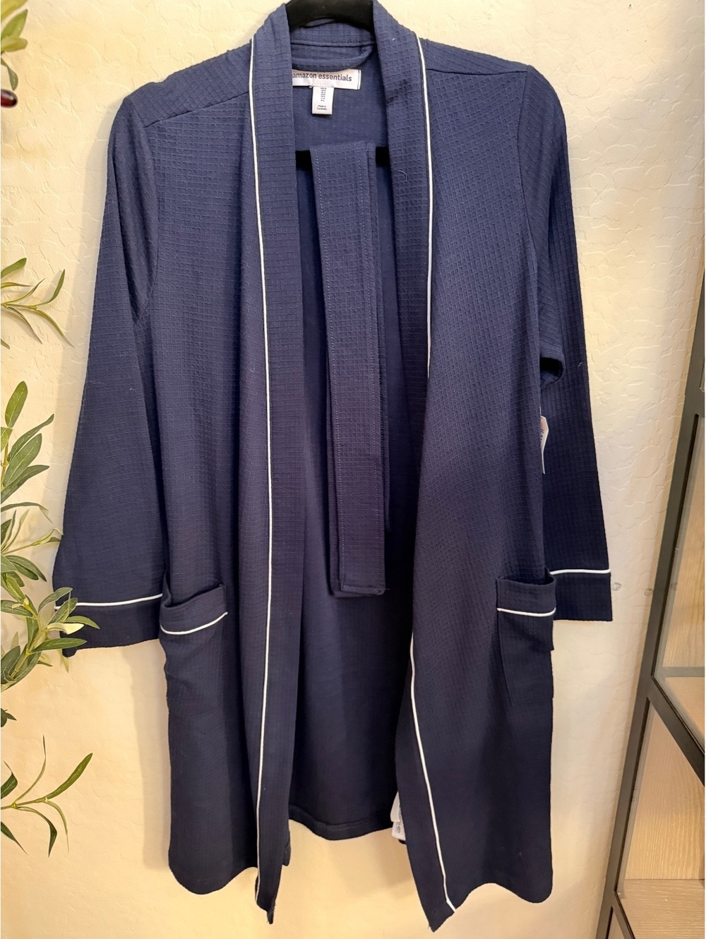 Waffle knit Robe amazon essentials